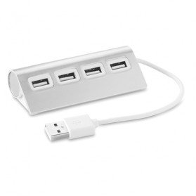 Hub USB de 4 puertos Aluhub