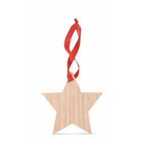 Estrella madera colgante Woostar