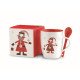 Taza con cuchara Claus