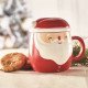 Taza cerámica con tapa Santa