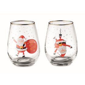 Set vasos de Navidad Noel